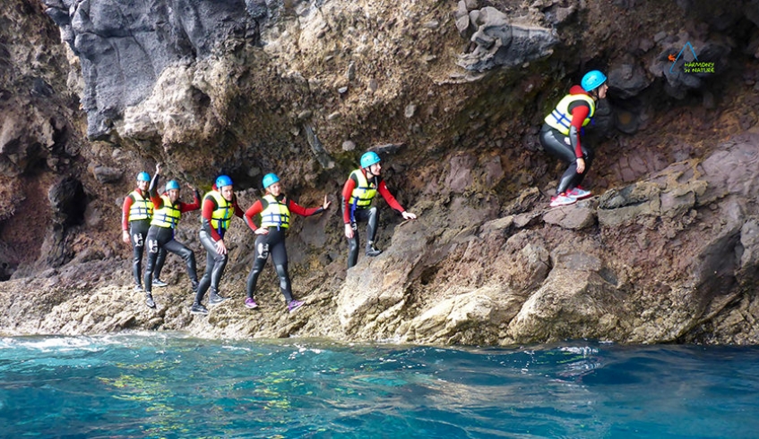 Coasteering near Funchal