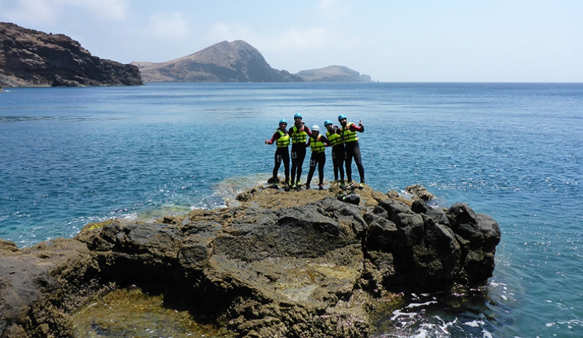 Coasteering Group - Madeira