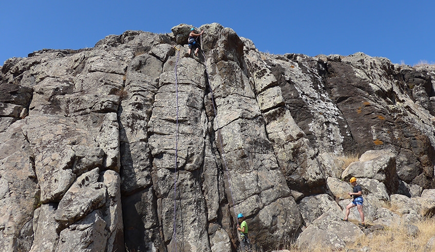 Climbing Caniçal