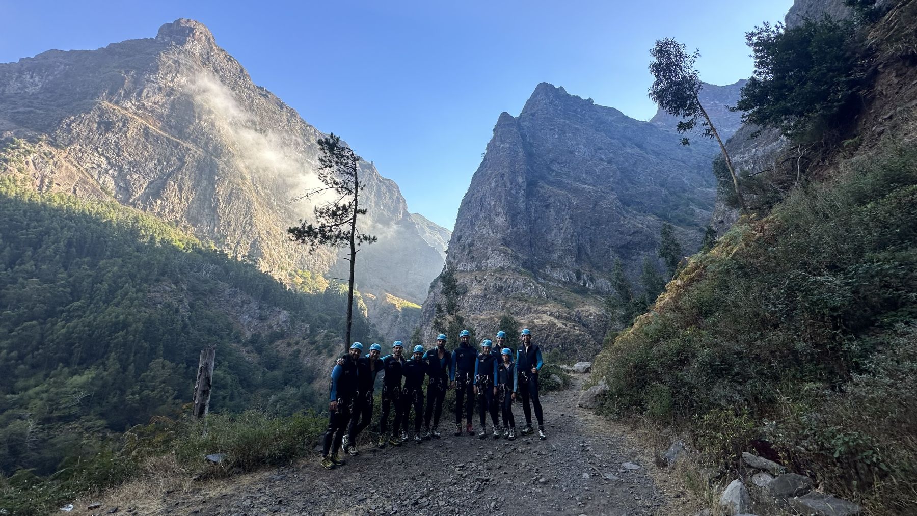 Canyoning in Madeira