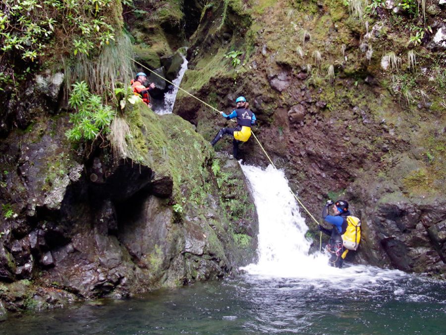 Canyoning in  Madeira