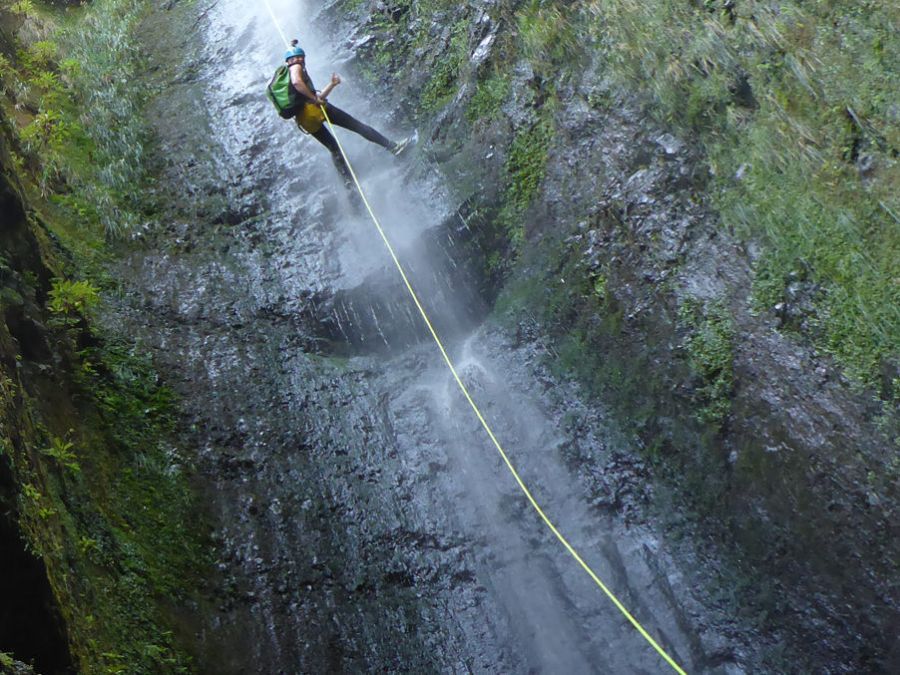 Canyoning in  Madeira